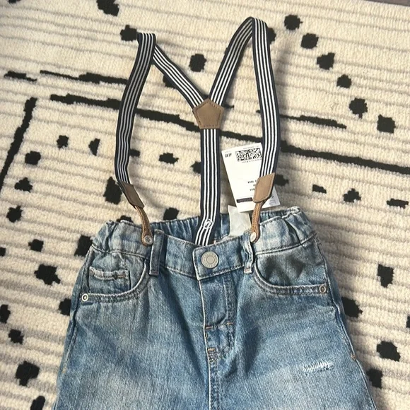 H&M jeans with detachable suspenders - Picture 2 of 4